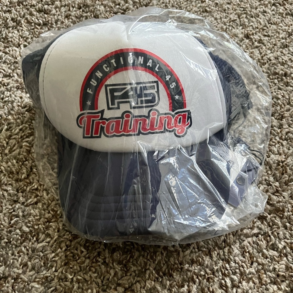 F45 heritage trucker hat